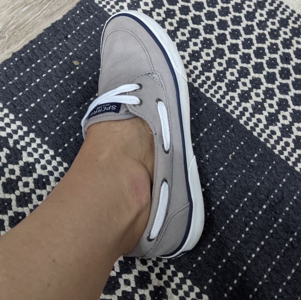 Sperry Top-Sider sneakers boat shoes slide on 7 Gray - Picture 4 of 7